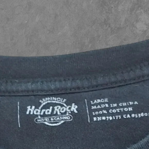 Y2k Style Hard Rock Cafe Native Music Rocks Shirt Large - Picture 5 of 5